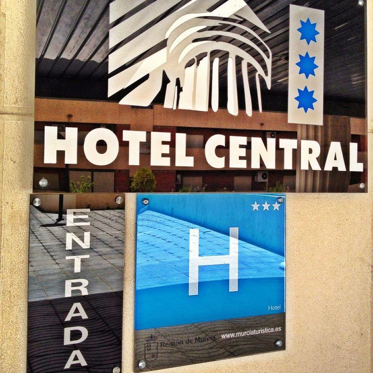 Hotel Central Caravaca Caravaca De La Cruz Exteriör bild